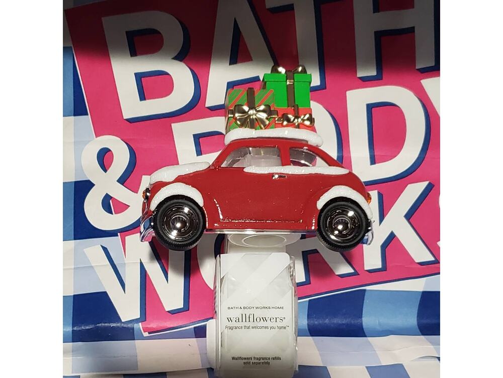 BBW Car with Presents Fragrance Wallflower Plug In Home Scent Decor